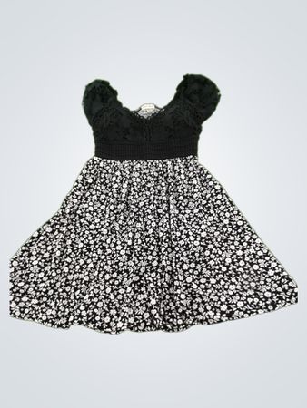Derek Heart Black and White Floral Dress
