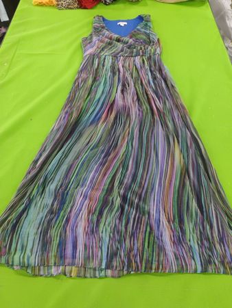 Coldwater Creek Multicolor Striped Dress