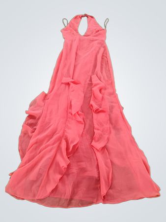 Pink Ruffled Dress