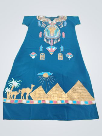 Egyptian Print XL Dress