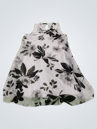 Calvin Klein Floral Print Sleeveless Dress