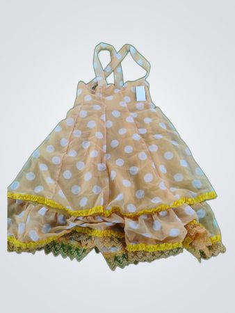 Yellow Polka Dot Dress