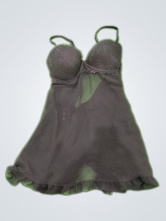 Gillian O'Malley Black Lace Camisole