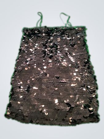 Black Sequin Top