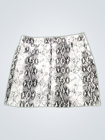 COTTON CANDY LA Snake Print Skirt