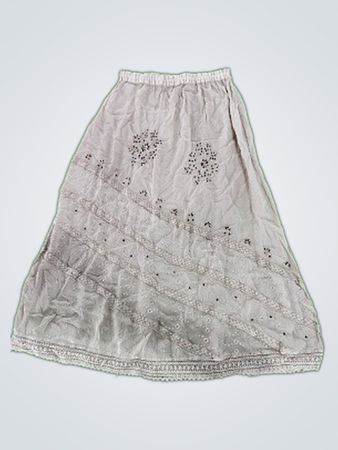 Athletic White Skirt
