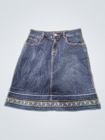 Frieda Gray Denim Skirt