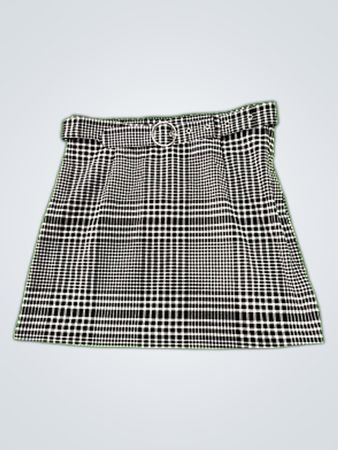 H&M Checkered Mini Skirt