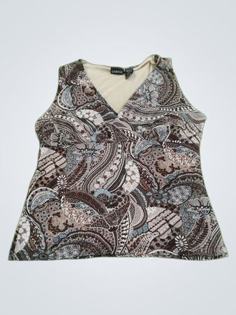 George Paisley Tank Top