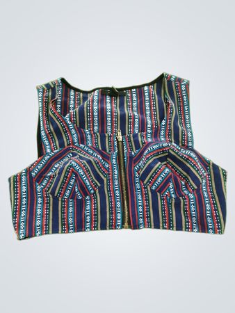 Forever 21 Striped Crop Top