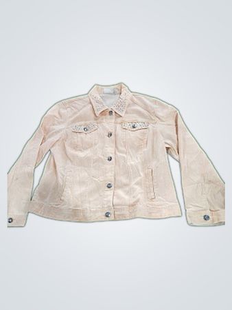Chico's Platinum Corduroy Jacket
