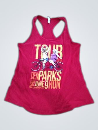 Ideal Dem Parks Graphic Racerback Tank Top