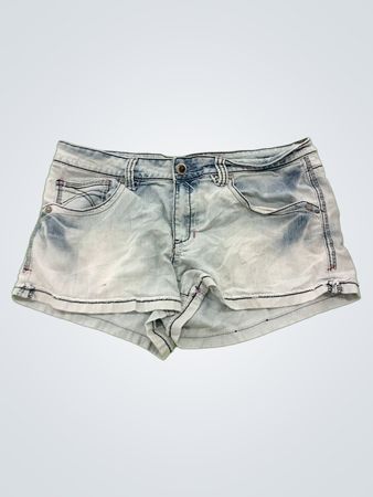 Light Blue Denim Shorts