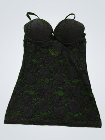 Black Lace Bustier