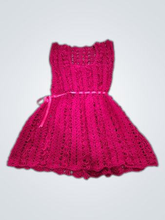 Pink Lace Dress