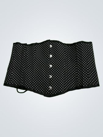 Black Polka Dot Waist Trainer