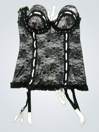 Black Lace Corset