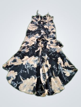 Lulus Floral Print Midi Dress