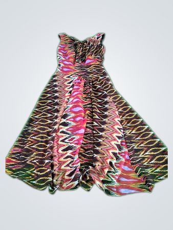 Jones Wear Sleeveless Patterned Maxi Dress