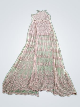 Pink Lace Dress