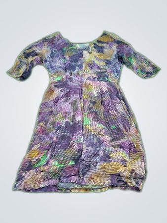 Floral Purple Dress