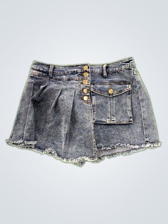 FASHIONY Denim Skirt