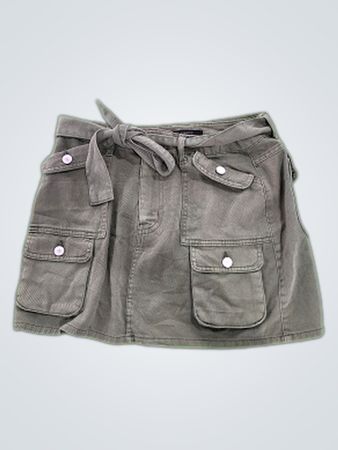 Forever 21 Green Cargo Skirt