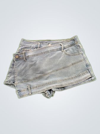 Light Blue Denim Shorts