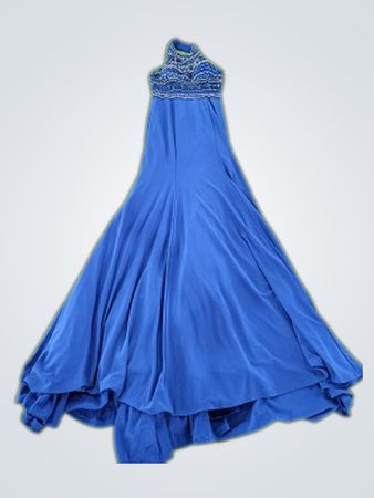 Blue Evening Dress