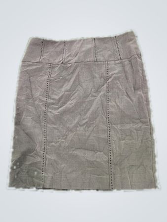 Candie's Gray Panel Mini Skirt