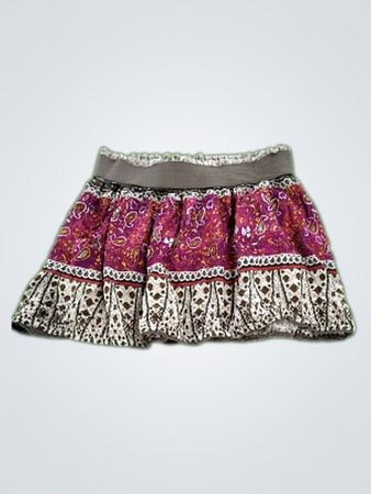 Mudd Paisley Print Mini Skirt