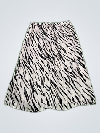 Zebra Print Skirt