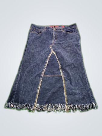 Curvy Soho Denim Skirt