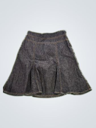 Chaps Denim Mini Skirt