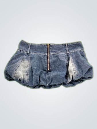 Blue Denim Skirt