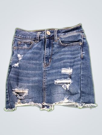 American Eagle Super Stretch Denim Skirt