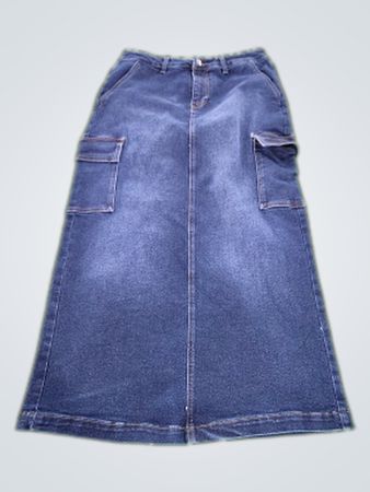 indigo thread co. Denim Skirt