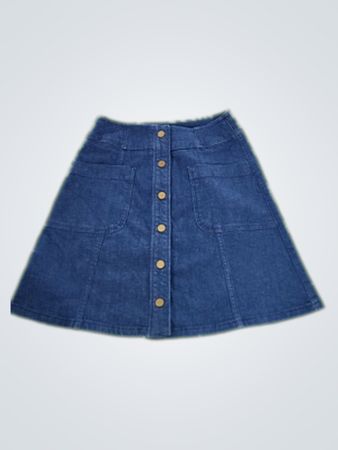 Benetton Denim Skirt