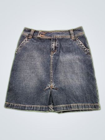 Blue Denim Skirt