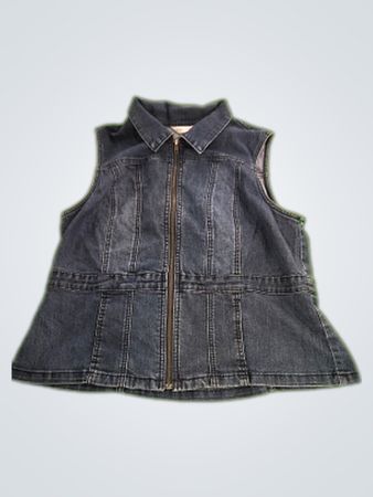 Christopher & Banks Denim Vest