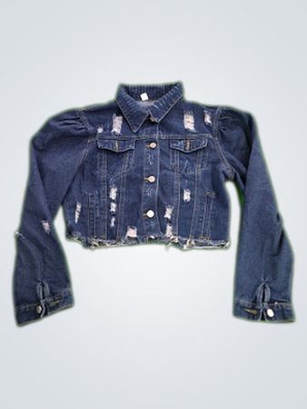 Distressed Denim Jacket