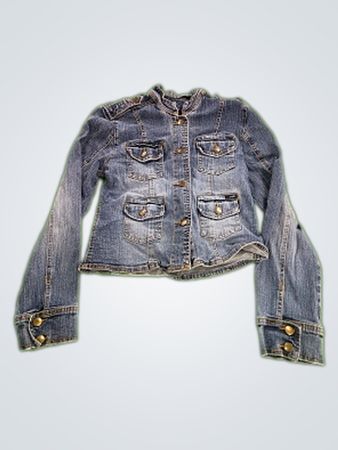 Aspels Cropped Denim Jacket
