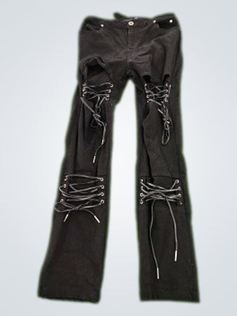 Black Lace Pants