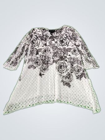 Frazzle Floral Lace Top