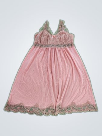 Soma Pink Lace Chemise