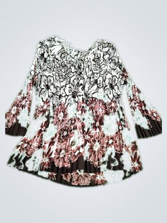 Floral Peplum Top