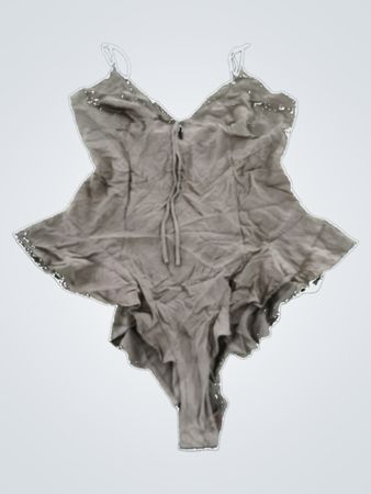 Gray Bodysuit