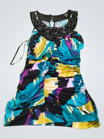 XOXO Floral Sleeveless Dress