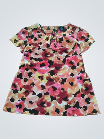 Ann Taylor Petite Floral Print Blouse