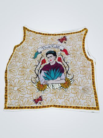 Frida Kahlo Floral Scarf